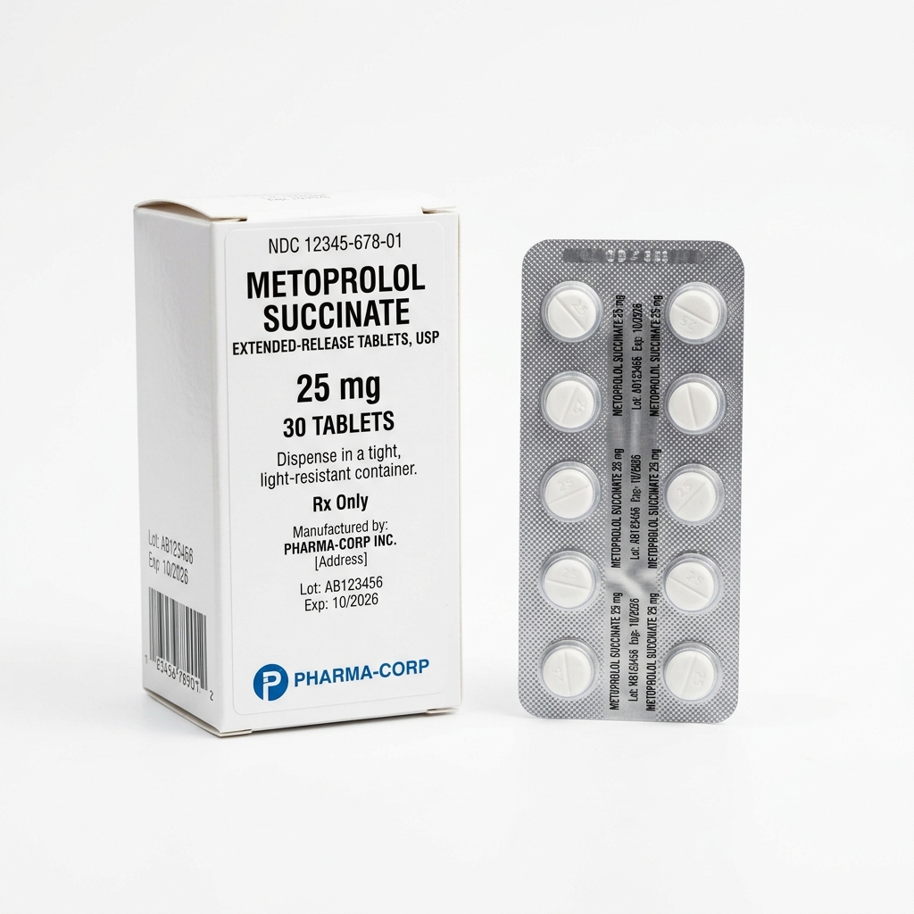 Metopro-25 - Metoprolol Succinate 25mg